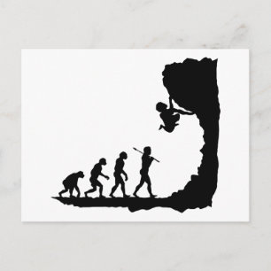 Carte Postale Escalade rocheuse