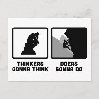 Carte Postale Escalade rocheuse