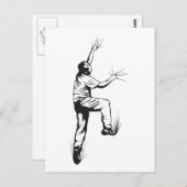 Carte Postale Escalade rocheuse (Devant / Derrière)