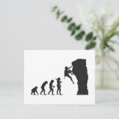 Carte Postale Escalade rocheuse (Debout devant)