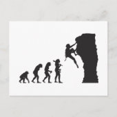 Carte Postale Escalade rocheuse (Devant)