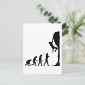 Carte Postale Escalade rocheuse (Debout devant)