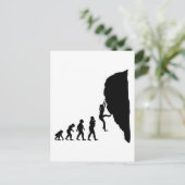 Carte Postale Escalade rocheuse (Debout devant)