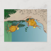 Carte Postale Escalade rocheuse de Kiwi Bird (Devant)