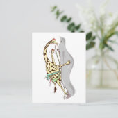 Carte Postale Escalade Rock Giraffe (Debout devant)