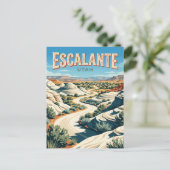 Carte Postale Escalante États-Unis (Debout devant)