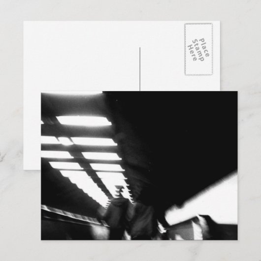 Carte Postale Escalator (Devant / Derrière)