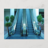 Carte Postale escalator (Devant)