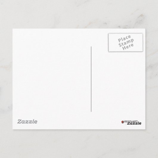 Carte Postale Escalier (Dos)