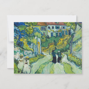 Carte Postale Escalier à Auvers par van Gogh :