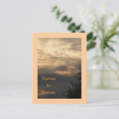 Carte Postale Escalier, À, Ciel (Debout devant)