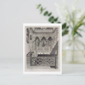 Carte Postale Escalier à Strawberry Hill, gravé par J. Newto (Debout devant)