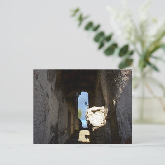 Carte Postale Escalier antique (Debout devant)