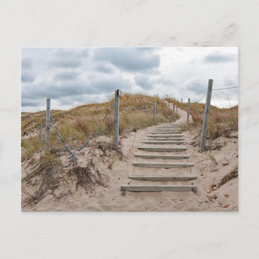 Carte Postale Escalier des Dunes (Devant)