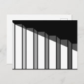 Carte Postale Escalier d'illusion optique (Devant / Derrière)