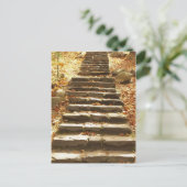 Carte Postale Escalier du pays (Debout devant)