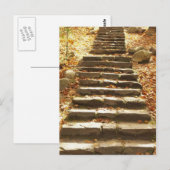 Carte Postale Escalier du pays (Devant / Derrière)