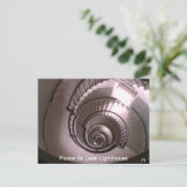 Carte Postale Escalier du phare de Ponce de León (Debout devant)