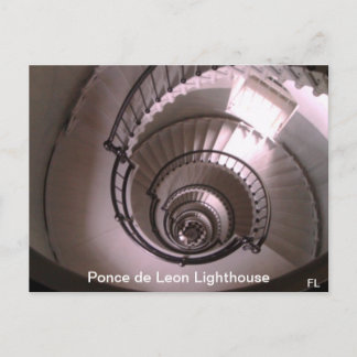 Carte Postale Escalier du phare de Ponce de León