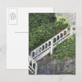Carte Postale Escalier en pierre (Devant / Derrière)