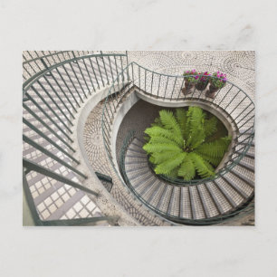 Carte Postale Escalier en spirale au Centre Embarcadero