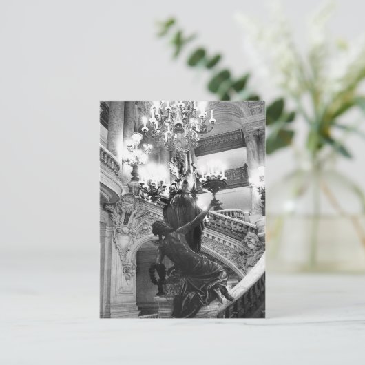 Carte Postale Escalier Opéra (Debout devant)