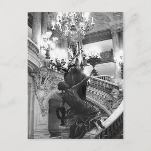 Carte Postale Escalier Opéra
