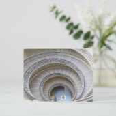 Carte Postale Escalier Spiral (Debout devant)