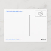 Carte Postale Escalier Spiral (Dos)