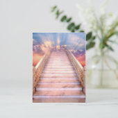 Carte Postale escalier vers le ciel (Debout devant)