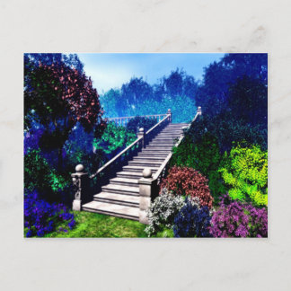 Carte Postale Escalier vers le paradis