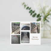 Carte Postale Escaliers 2 (Debout devant)