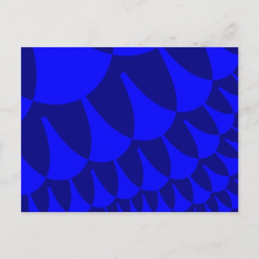 Carte Postale Escaliers bleus (Devant)