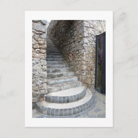 Carte Postale Escaliers du fort RIF (Devant)