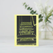 Carte Postale Escaliers flottants (Debout devant)