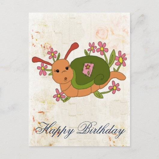 Carte Postale Escargot (Devant)