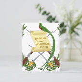 Carte Postale Escudo de armas de Guatemala (Debout devant)