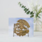 Carte Postale Escudo Nacional de México, Ensenada, BC - (Debout devant)