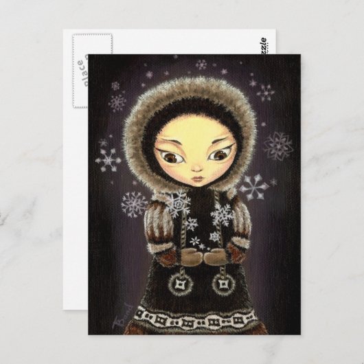 Carte Postale Eskimo (Devant / Derrière)