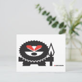 Carte Postale Eskimo en colère (Debout devant)