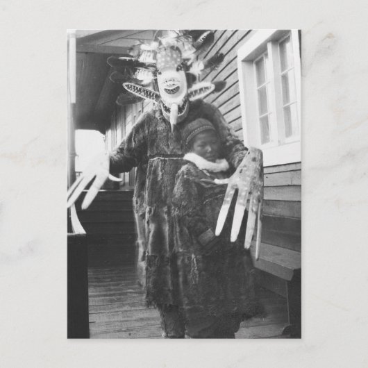 Carte Postale Eskimo Medicine Man, début des années 1900 (Devant)