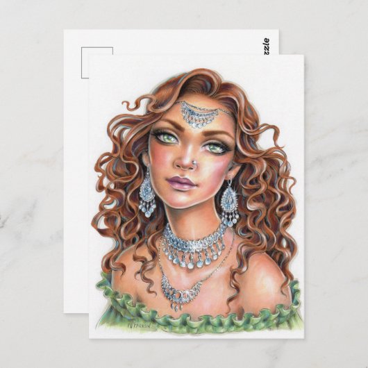 Carte Postale Esmeralda (Devant / Derrière)