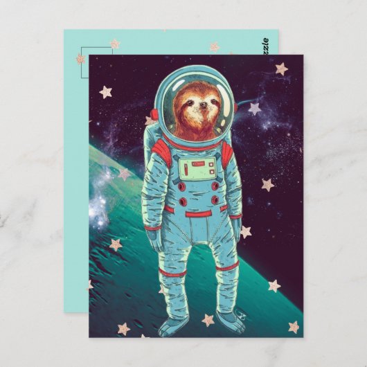 Carte Postale Espace (Devant / Derrière)