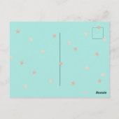 Carte Postale Espace (Dos)