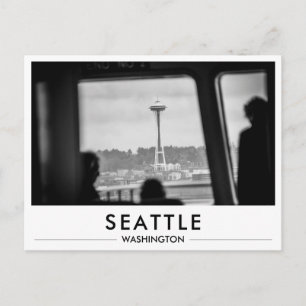 Carte Postale Espace aiguille de Seattle depuis le ferry