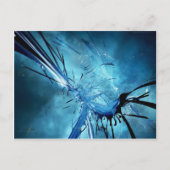 Carte Postale Espace bleu (Devant)