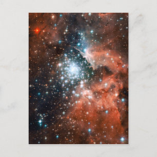 Carte Postale Espace de cluster géant Nebula Star
