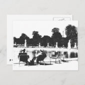 Carte Postale Espace de discussion : Paris (Devant / Derrière)