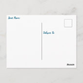 Carte Postale Espace de méditation relaxant et réflexion (Dos)