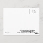 Carte Postale Espace entre les étoiles (Dos)